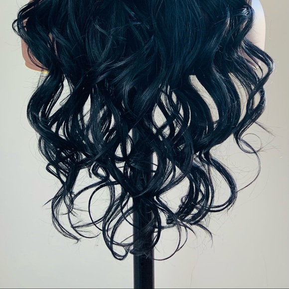 Gorgeous 28” Black 13x4 Versatile Lace Front Premium Fiber Wig - Picture 15 of 15